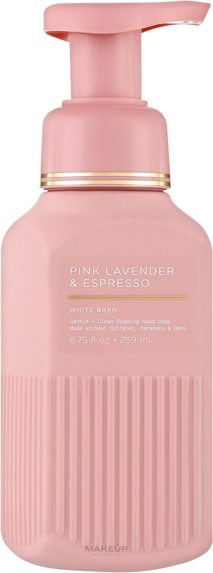 Мыло-пена для рук "Розовая лаванда и эспрессо" - Bath And Body Works Gentle & Clean Foaming Hand Soap Pink Lavender & Espresso — фото 259ml