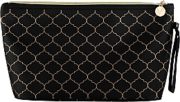 Духи, Парфюмерия, косметика Косметичка "Art Deco" на молнии, 415032, черная, размер XL - Inter-Vion