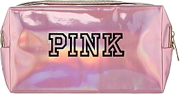 Духи, Парфюмерия, косметика Косметичка BA-003R лаковая "Pink", розовая - Cosmo Shop