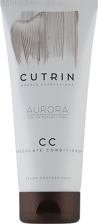 Тонувальний кондиціонер для волосся "Шоколад" - Cutrin Aurora CC Chocolate Conditioner