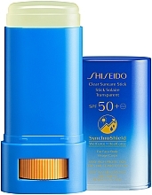 Сонцезахисний крем - Shiseido Clear Suncare Stick SPF50 + — фото N2
