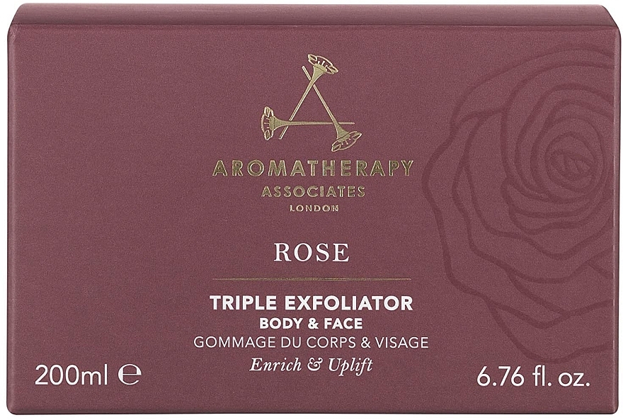 Відлущувальний засіб для обличчя - Aromatherapy Associates Rose Triple Exfoliator — фото N3