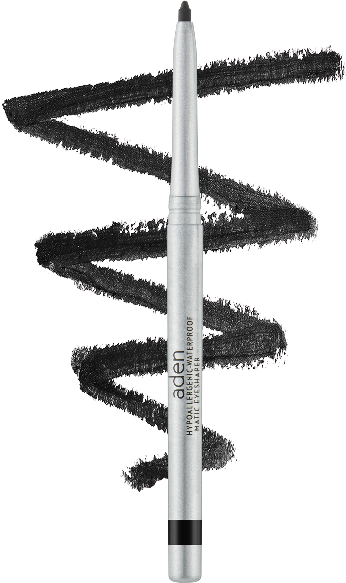 Автоматический карандаш для глаз - Aden Cosmetics Eyeliner Pencil — фото 01 - Black