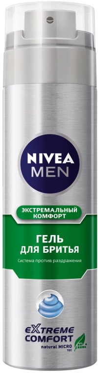 Гель для гоління  - NIVEA MEN Extreme Comfort Shaving Gel