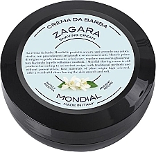 Парфумерія, косметика Крем для гоління "Zagara" - Mondial Shaving Cream Wooden Bowl (міні)