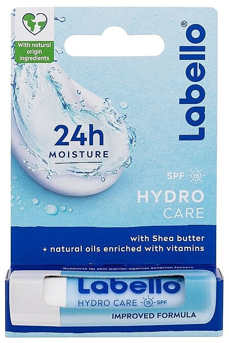 Бальзам для губ - Labello Hydro Care 24H Moisture SPF15 Lip Balm — фото N1