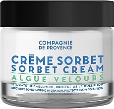 Парфумерія, косметика Зволожувальний крем-сорбет для обличчя - Compagnie De Provence Algue Velours Sorbet Cream