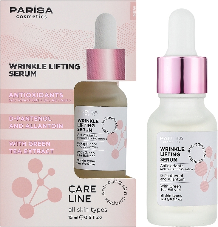 Сироватка з ліфтинг ефектом - Parisa Cosmetics Wrinkle Lifting Serum SE05 — фото N2