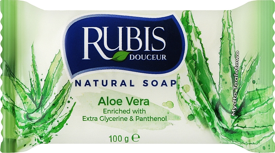 Мыло "Алоэ вера" - Rubis Care Aloe Vera Creamy Soap — фото N1