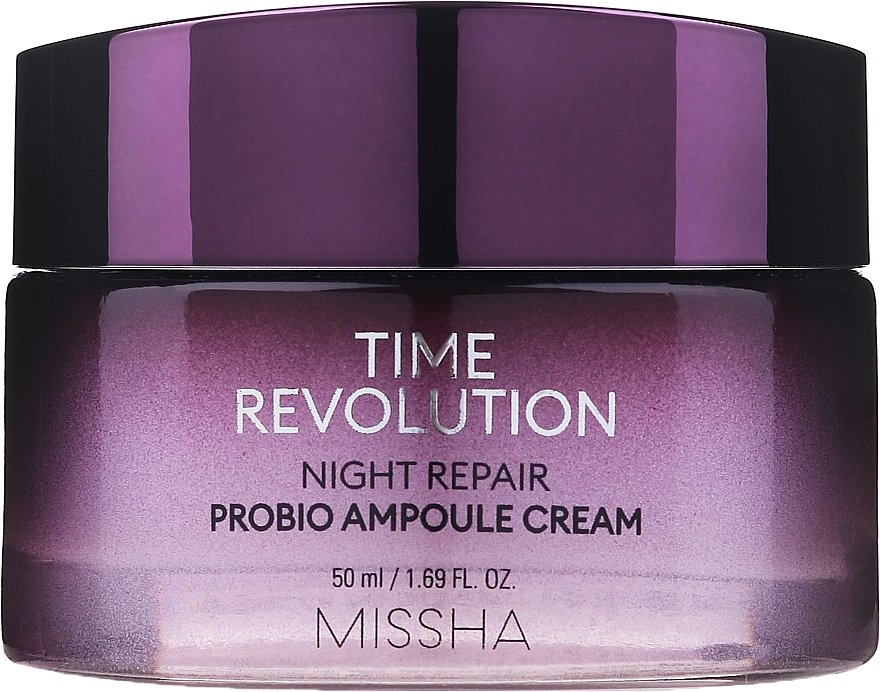 Восстанавливающий ночной крем - Missha Time Revolution Night Repair Probio Ampoule  — фото N3