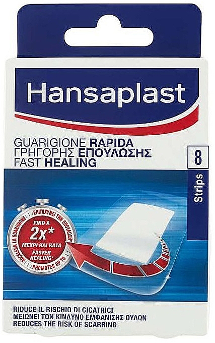 Медичний пластир для швидкого заживлення ран - Hansaplast Fast Healing — фото N1