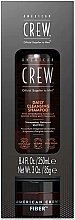 Парфумерія, косметика Набір - American Crew Daily Cleansing Set (h/paste/85g + h/shampoo/250ml)