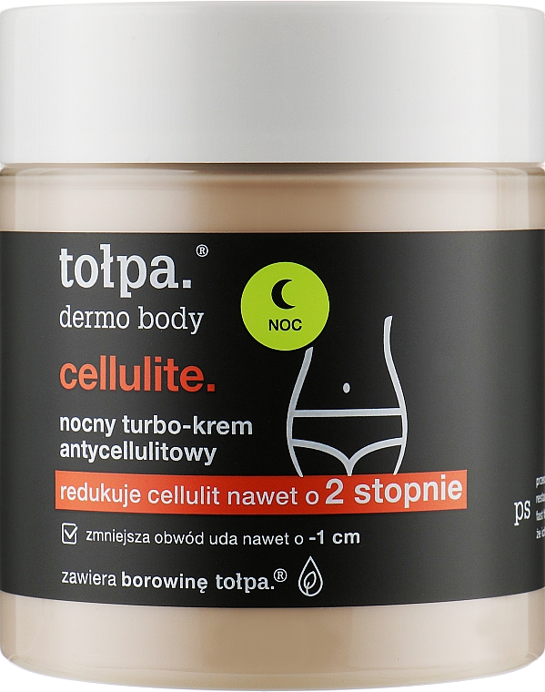 Крем для тела, ночной, антицеллюлитный - Tolpa Dermo Body Cellulite Night Cream