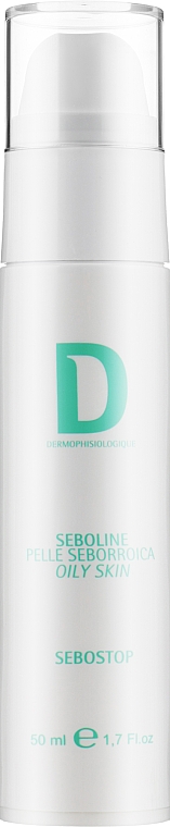 Себорегулирующий крем-гель для жирной кожи с высыпаниями - Dermophisiologique Sebostop Crema Gel — фото N1