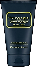 Trussardi Riflesso Blue Vibe - Шампунь и гель для душа — фото N1