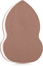 Спонж для макияжа грушевидной формы, CSP-693, коричневый - Christian — фото N1