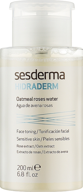 Тонік для чутливої шкіри - SesDerma Laboratories Hidraderm Oatmeal & Rose Water — фото N1