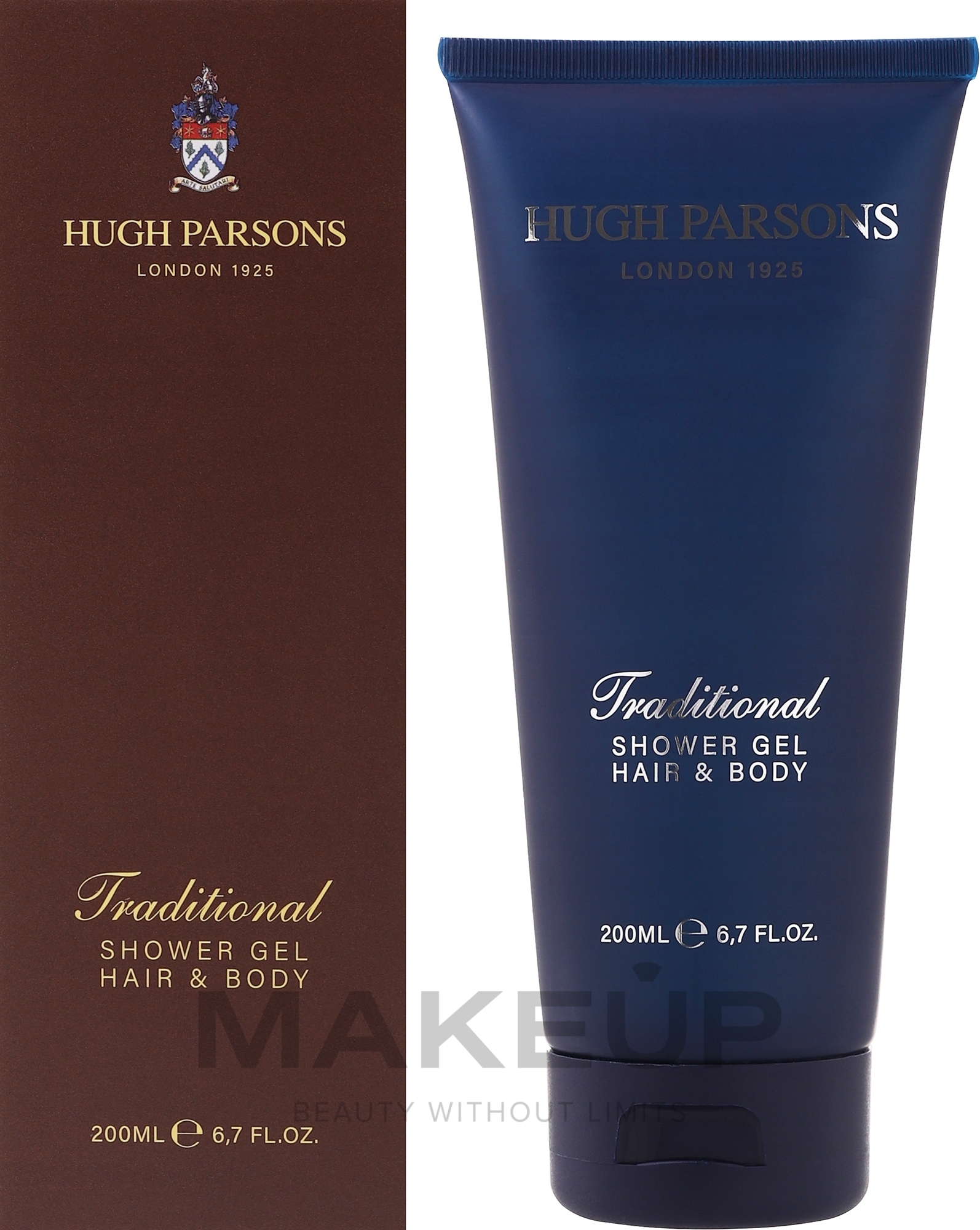 Hugh Parsons Traditional Shower Gel Hair Body - Гель для душу, для тіла — фото 200ml