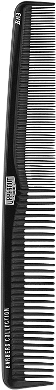 Расческа для волос - Uppercut Deluxe BB3 Cutting Comb Black — фото N1