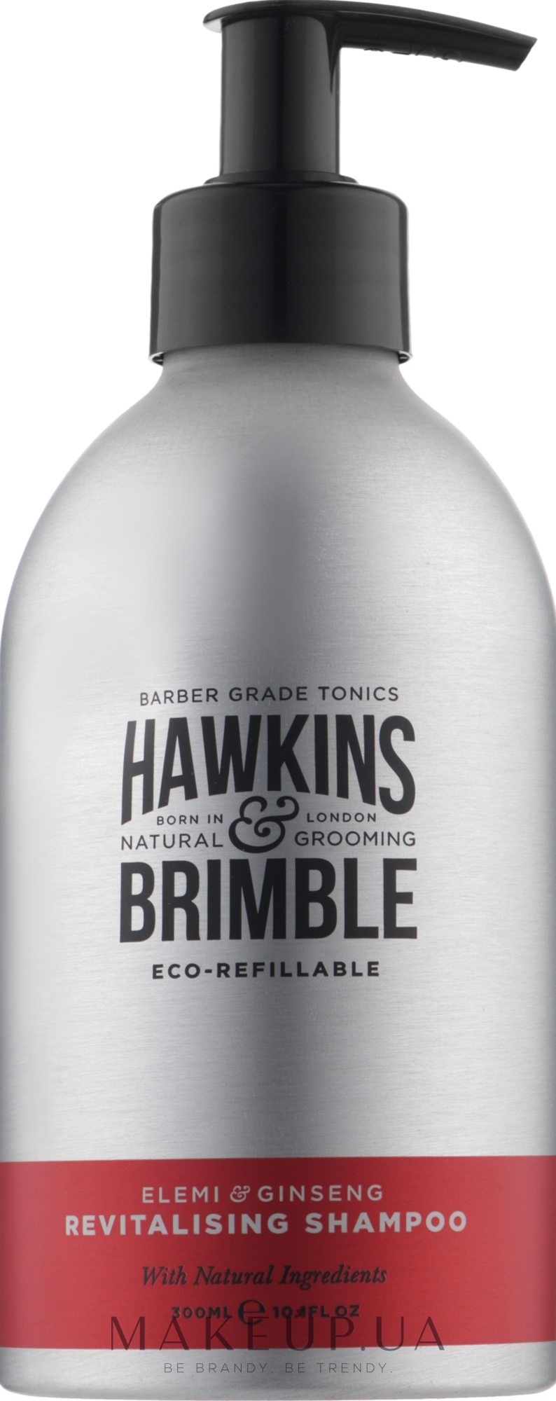 Восстанавливающий шампунь - Hawkins & Brimble Revitalising Shampoo Eco-Refillable  — фото 300ml