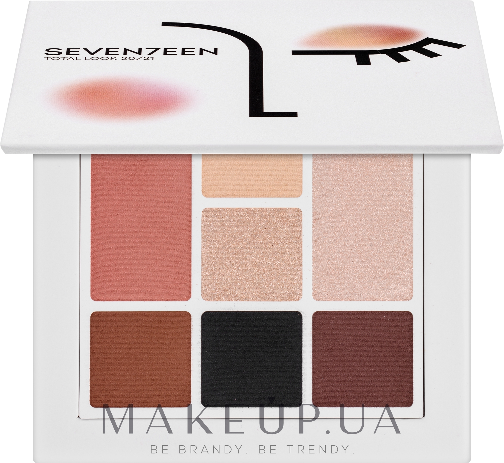 Seventeen Warm Nude - Палетка для макияжа: купить по лучшей цене в Украине  | Makeup.ua