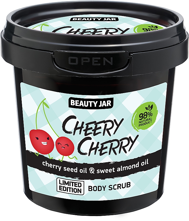 Скраб для тіла - Beauty Jar Cheery Cherry Body Scrub — фото N1