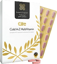 Парфумерія, косметика Харчова добавка "Мультивітамін" - Healthspan Elite Gold A-Z Multivitamin