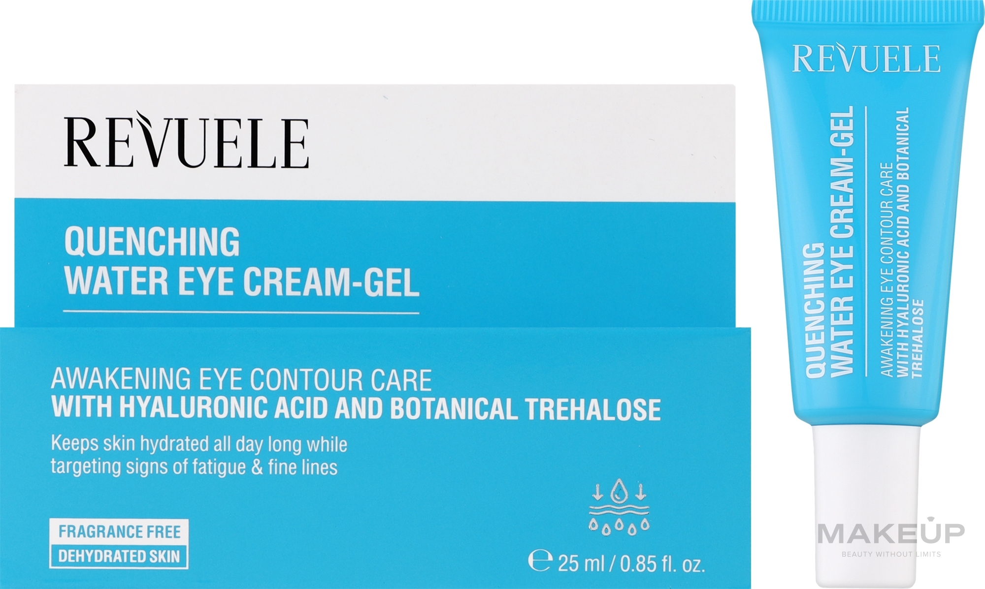 Крем-гель для контура глаз - Revuele Quenching Water Eye Cream-Gel — фото 25ml