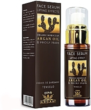 Лифтинг-сыворотка для лица "Аргановое масло и опунция" - Diar Argan Lifting Face Serum With Argan Oil & Prickly Pears — фото N1