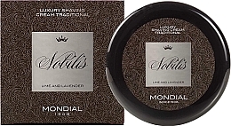 Парфумерія, косметика Крем для гоління - Mondial Nobilis Shaving Cream in Plexiglas-Dose