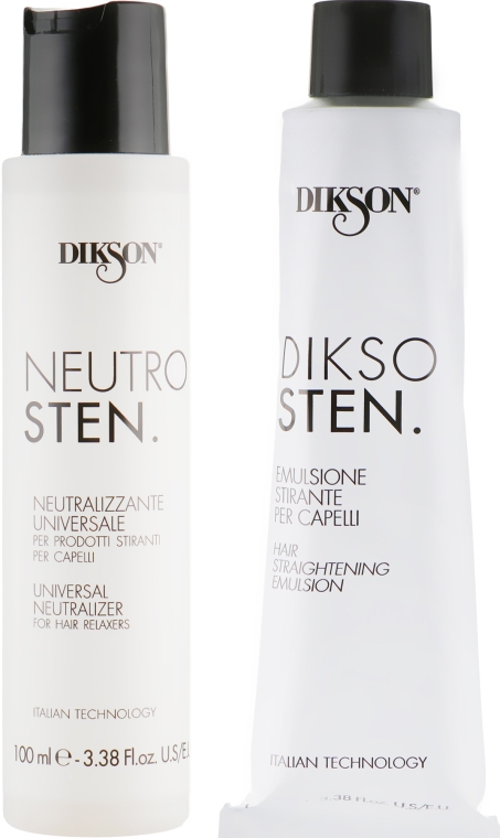 Двофазна процедура випрямлення волосся - Dikson Dikso Sten — фото N2