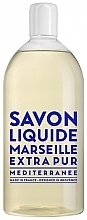 Парфумерія, косметика Рідке мило - Compagnie De Provence Mediterranee Extra Pur Liquid Marseille Soap Refill