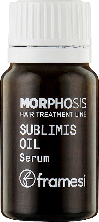 ПОДАРОК! Интенсивно увлажняющая сыворотка для волос - Framesi Morphosis Sublimis Oil Serum — фото N1