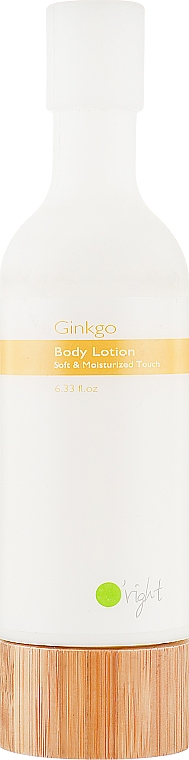 Зволожуючий лосьйон для жирної шкіри тіла - O right Ginkgo Body Lotion