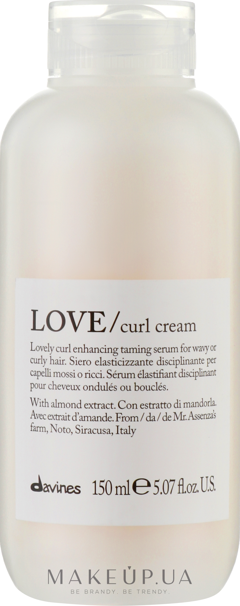 Усиливающий завиток крем для волос - Davines Love Curl Enhancing Cream — фото 150ml