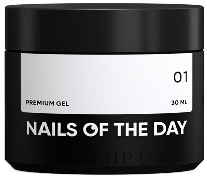 Моделювальний гель для нігтів - Nails Of The Day Premium Gel — фото 01