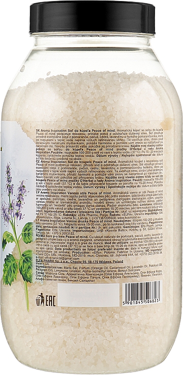 Сіль для ванн Peace of Mind - O'Herbal Aroma Inspiration Bath Salt — фото N2