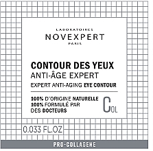 Крем антивіковий для контуру очей - Novexpert Pro-Collagen Expert Anti-Aging Eye Contour (пробник) — фото N1