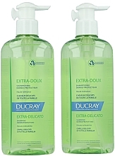 Духи, Парфюмерия, косметика Набор - Ducray Cheveux Delicats (sch/2х400ml)