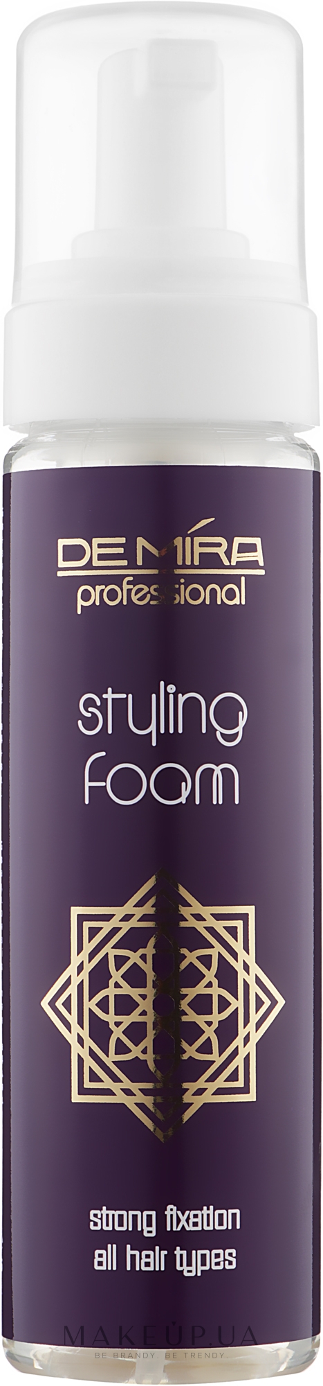 Профессиональная стайлинговая пена для объема всех типов волос - DeMira Professional Styling Foam — фото 200ml