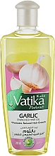 Масло для волосся з екстрактом часнику - Dabur Vatika Garlic Hair Oil — фото N1