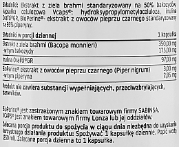 Пищевая добавка "Бакопа монье 50%" - Pharmovit Clean Label Bacopa Monnieri 50% — фото N2