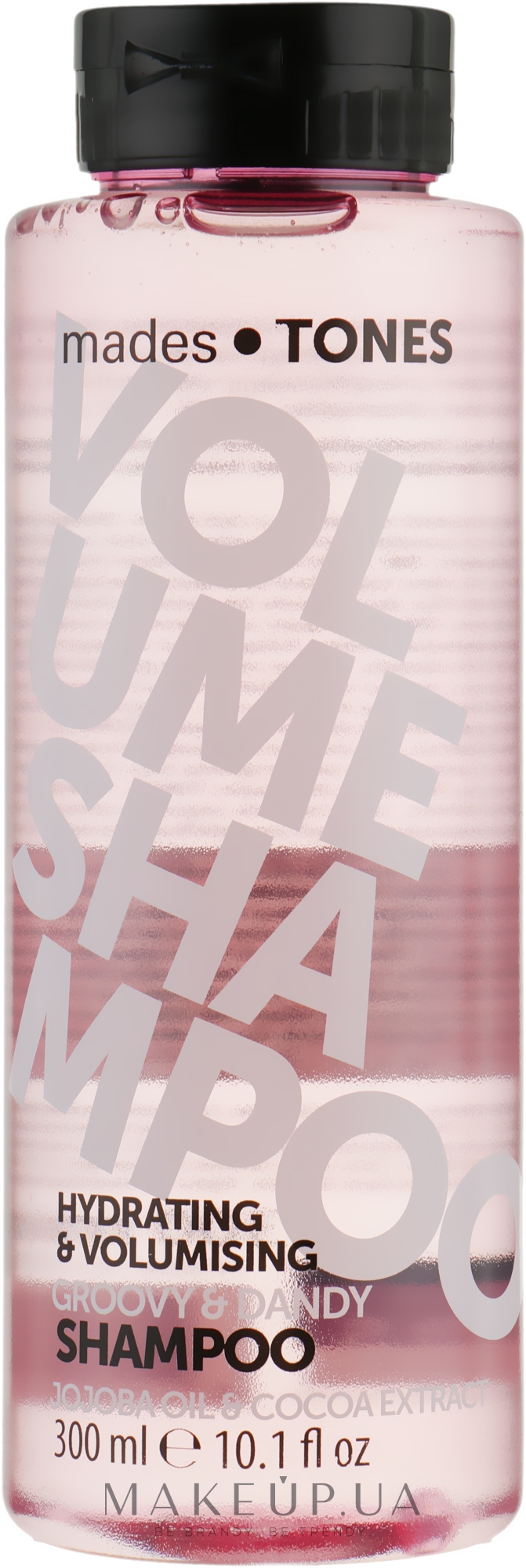 Шампунь для об'єму - Mades Cosmetics Tones Volume Shampoo Groovy&Dandy — фото 300ml