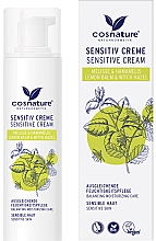 Духи, Парфюмерия, косметика Крем для чуствительной кожи лица - Cosnature Lemon Balm & Witch Hazel Sensitive Cream