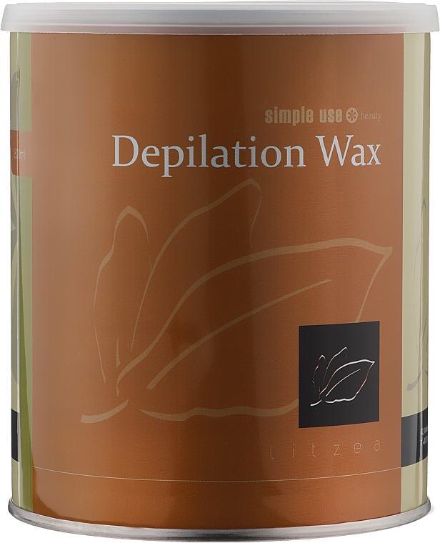 Теплий віск для депіляції в банці "Літцея" - Simple Use Beauty Depilation Wax — фото N3