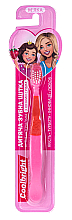 Парфумерія, косметика Дитяча зубна щітка з іонами срібла, для дівчаток, м'яка - Coolbright Kids Girls