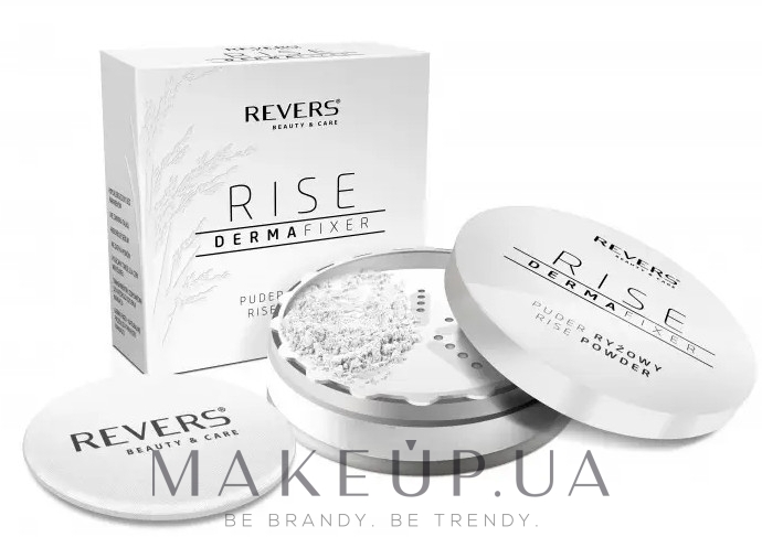 Фиксирующая рисовая пудра для лица - Revers Rise Powder Derma Fixer — фото 15g