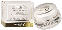 Крем для контуру губ та очей - Sisley Sisleya Eye and lip contour cream — фото N4