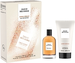 David Beckham Amber Breeze - Набір (edp/100ml + sh/gel/150ml) — фото N1