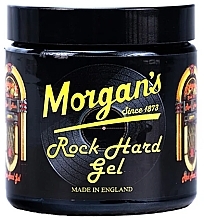 Парфумерія, косметика Гель для стилізації волосся - Morgan`s Rock Hard Gel